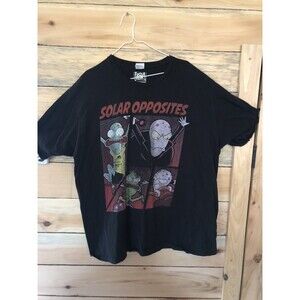 Rick And Morty Solar Opposites Graphic Design Men’s Size 3XL 100% Cotton T-Shirt